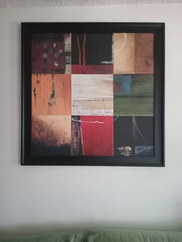 Large abstract compartments art image indicator(2)