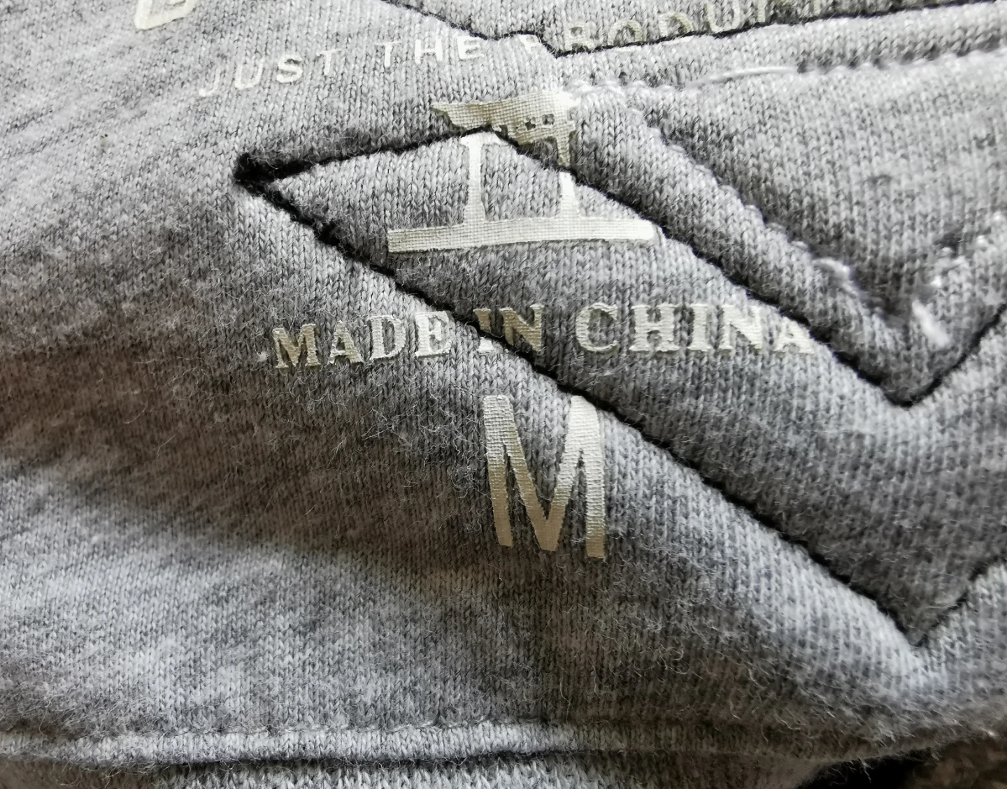 Grey Turtleneck Sweatshirt - Size M - photo 3
