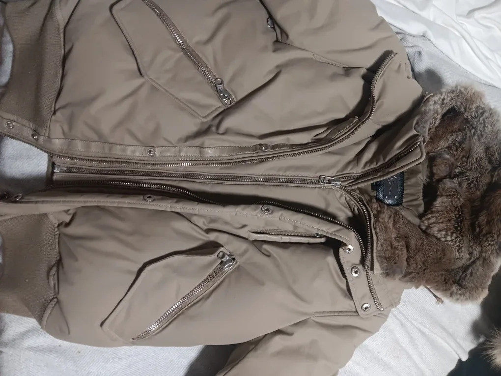 Puffer Jacket with  Fur Hood image indicator(2)