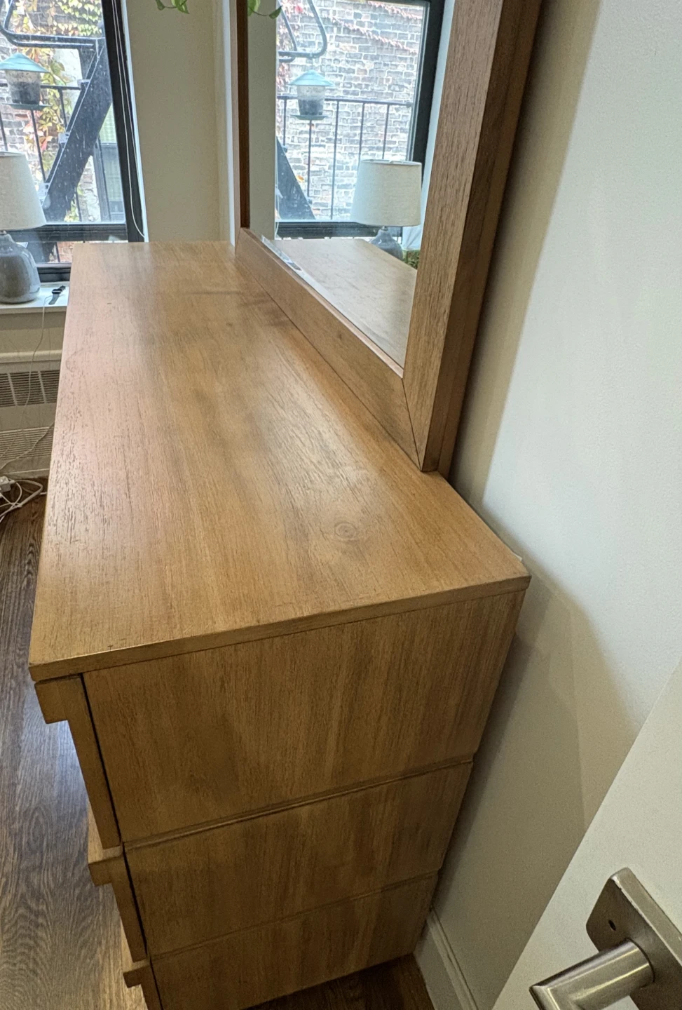 West Elm Anton Dresser & Mirror - Great Condition! - photo 2