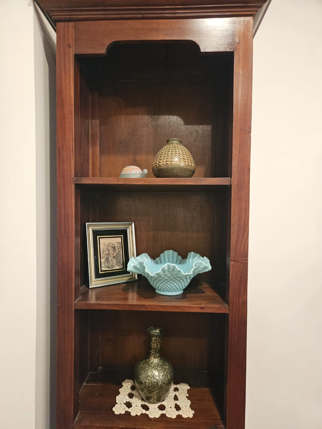 Wooden Bookcase with Drawers - photo 4