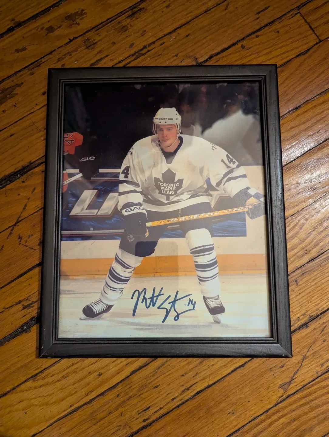Matt stajan signed picture thumbnail