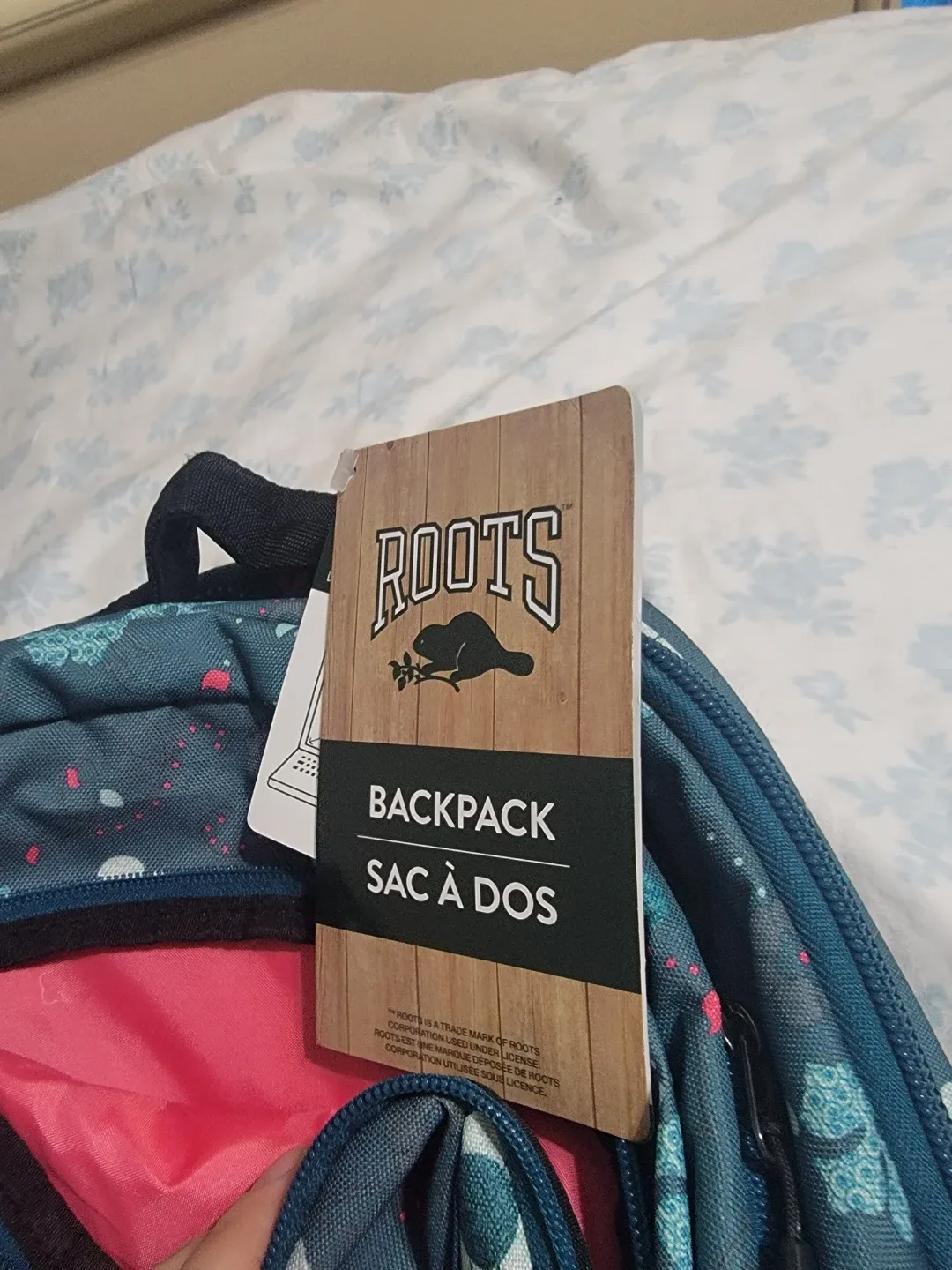 Roots Backpack Sac à Dos - Floral Pattern image indicator(4)