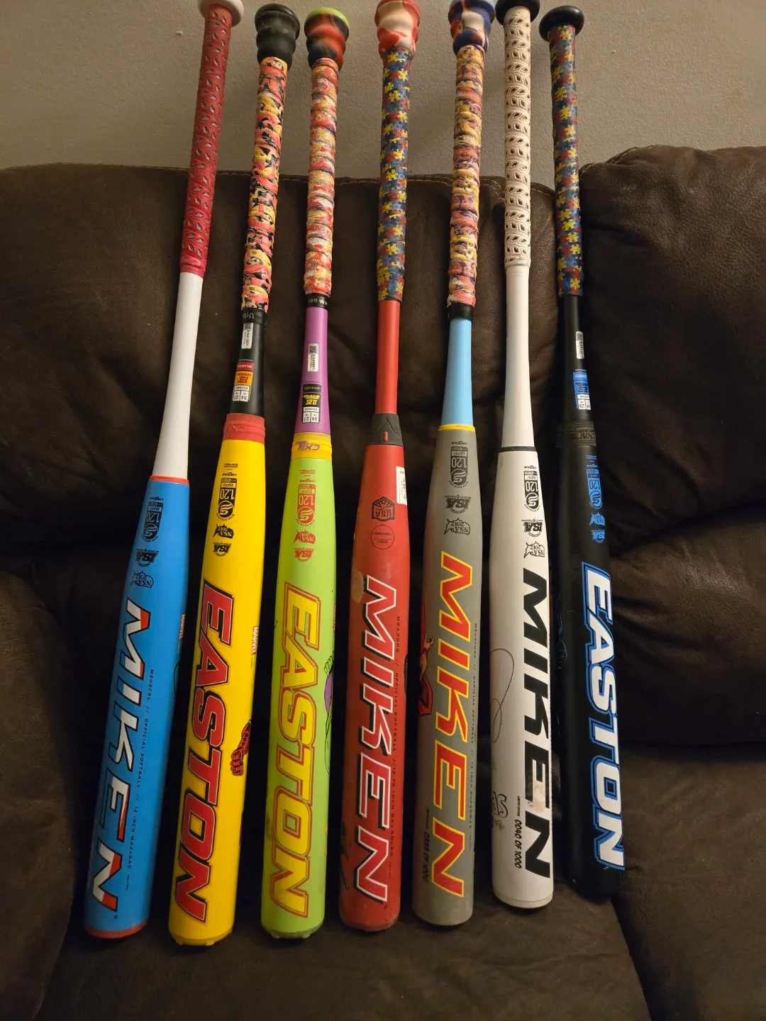 2023 marvel collection softball bats
