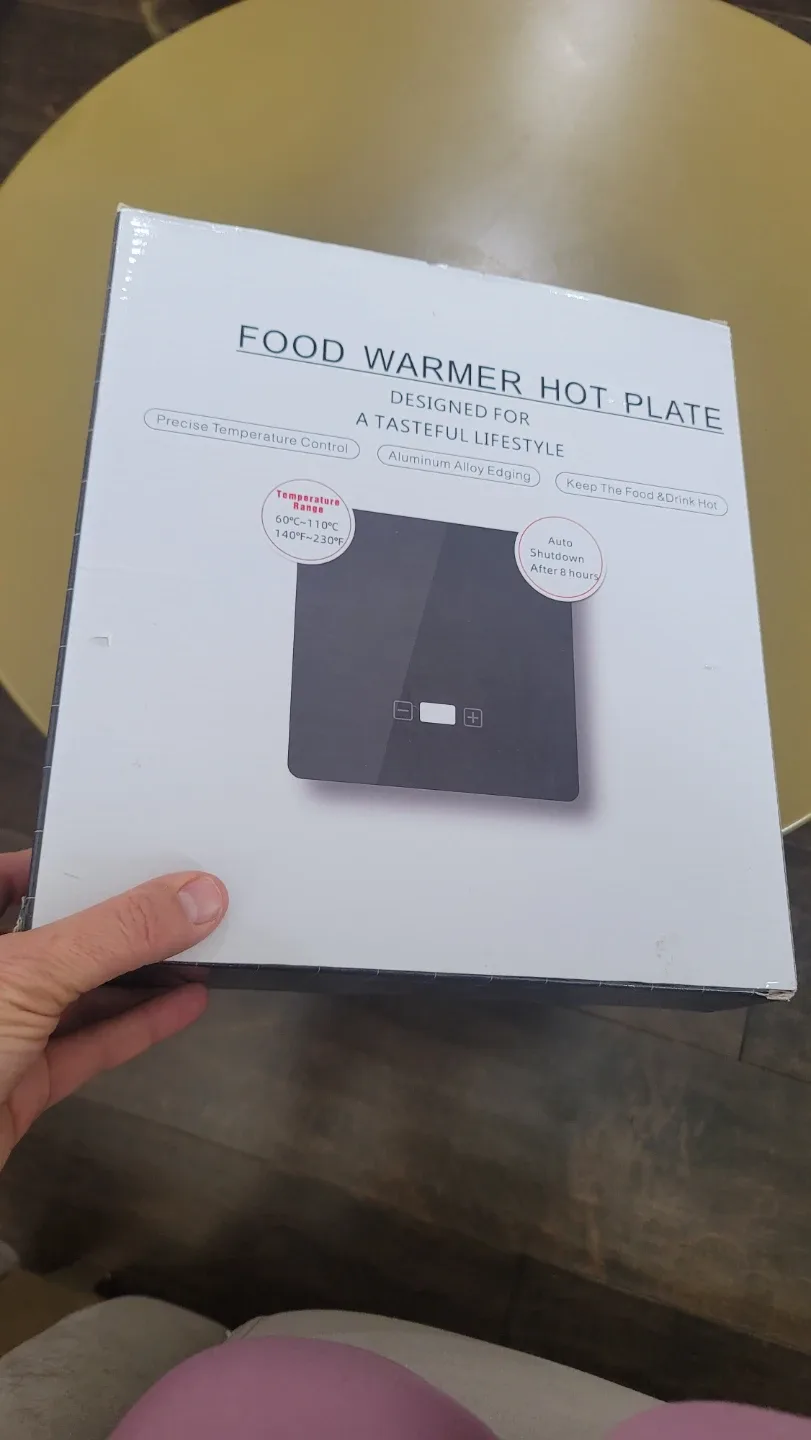 (New)Shasuki food warmer 8.27×8.27 inches