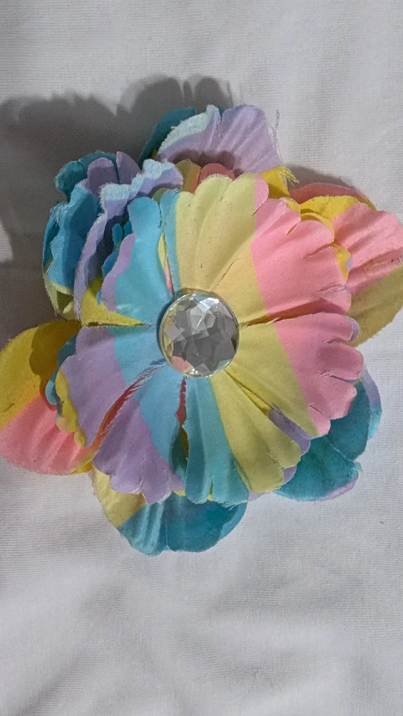 Handmade Flower Hair Accessories Clips image indicator(4)