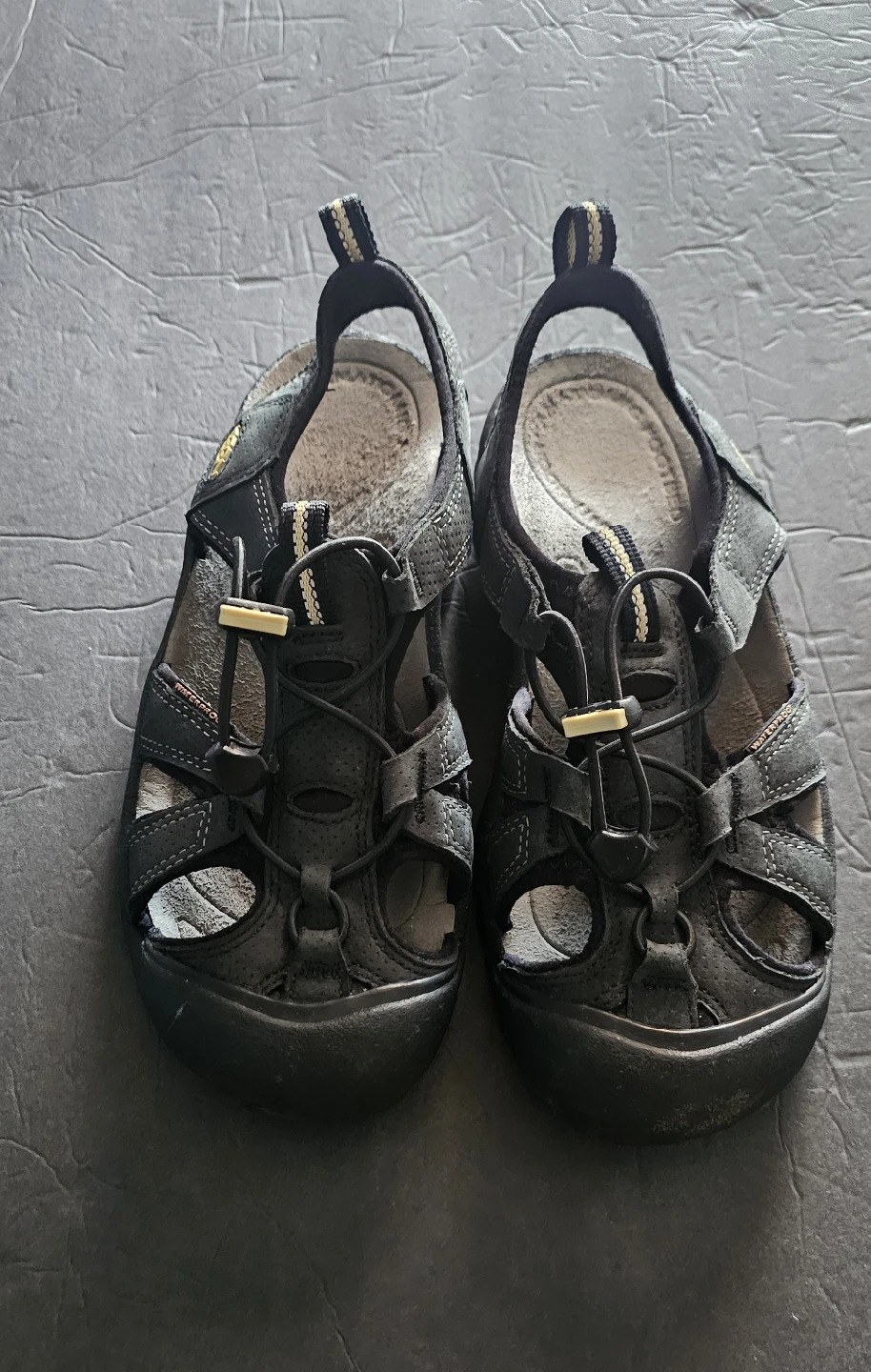 KEEN Men's Black Newport H2 Sandals size 7