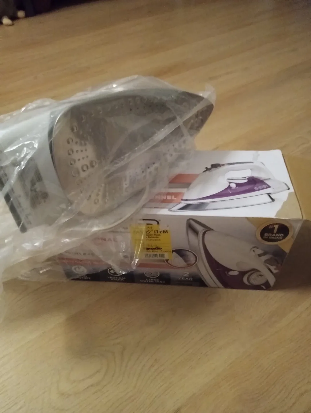 Branch new steam Iron $20.
