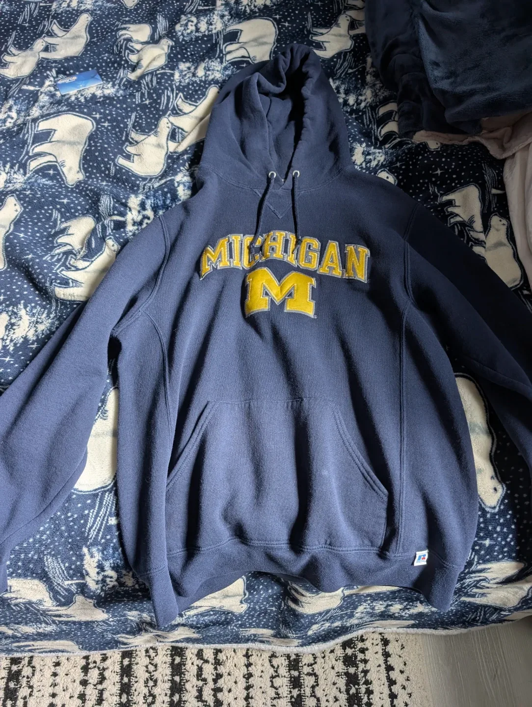 Michigan Russell Athletic Hoodie