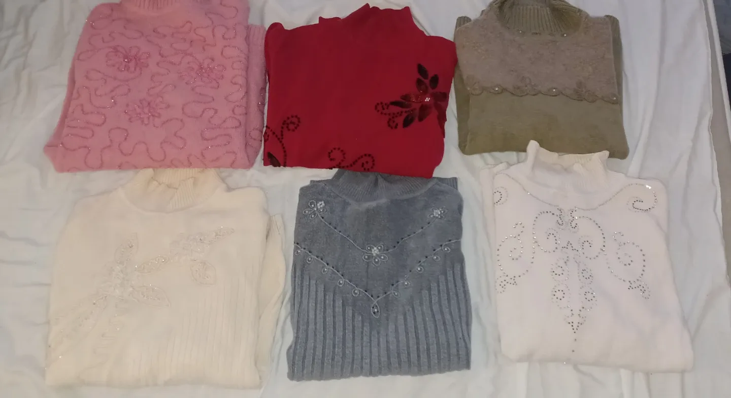 Assorted Women Turtleneck Sweaters