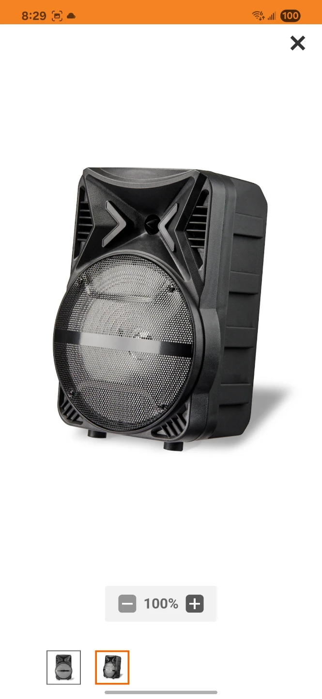 Merkury Innovations BassBlast Bluetooth Jobsite Speaker - photo 4