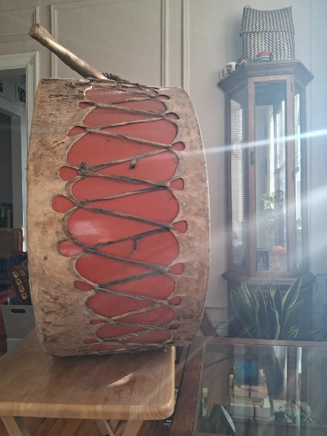 Handmade Indigenous Zulu Drum image indicator(3)