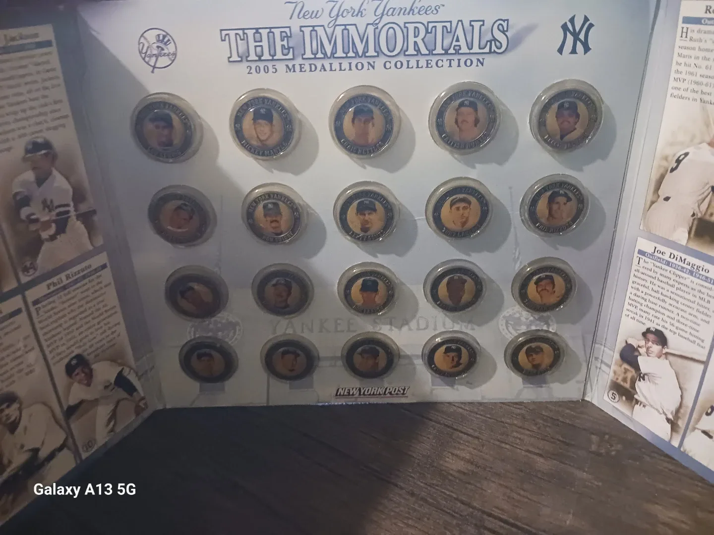 New York Yankees The Immortals 2005 Medallion Collection image indicator(4)