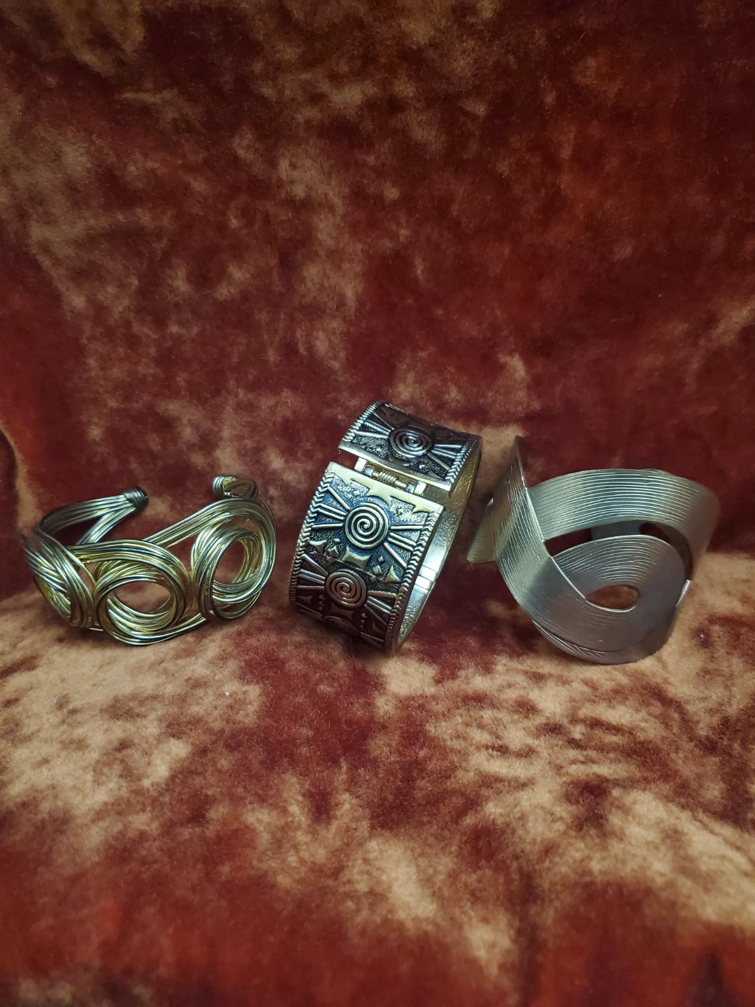 Set of 3 Vintage Style Bracelets