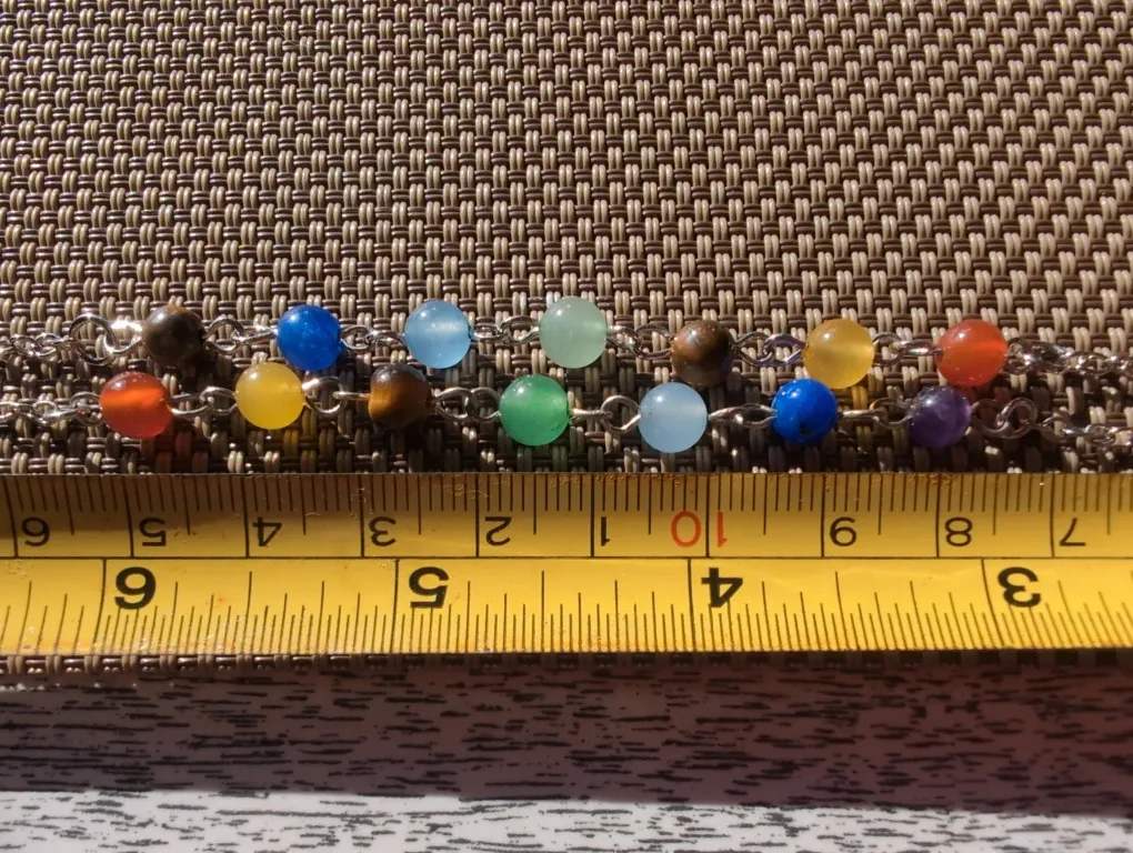 Handmade Chakra Bead Bracelet image indicator(2)