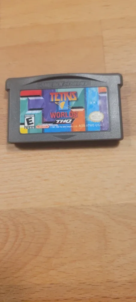Tetris Worlds Game Boy Advance Game