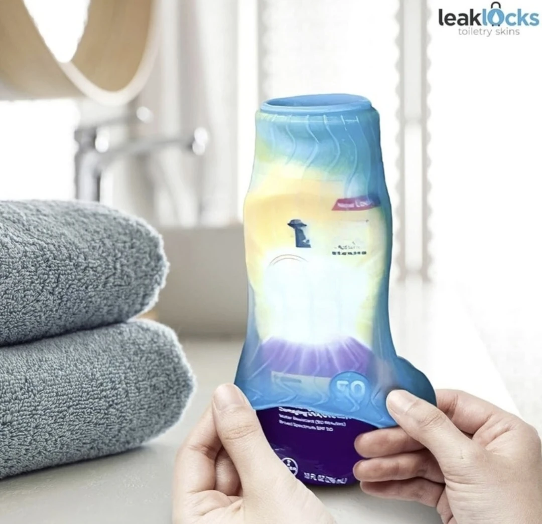 LeakLocks® Toiletry Skins™ Elastic Sleeve for Leak Proofing - photo 5
