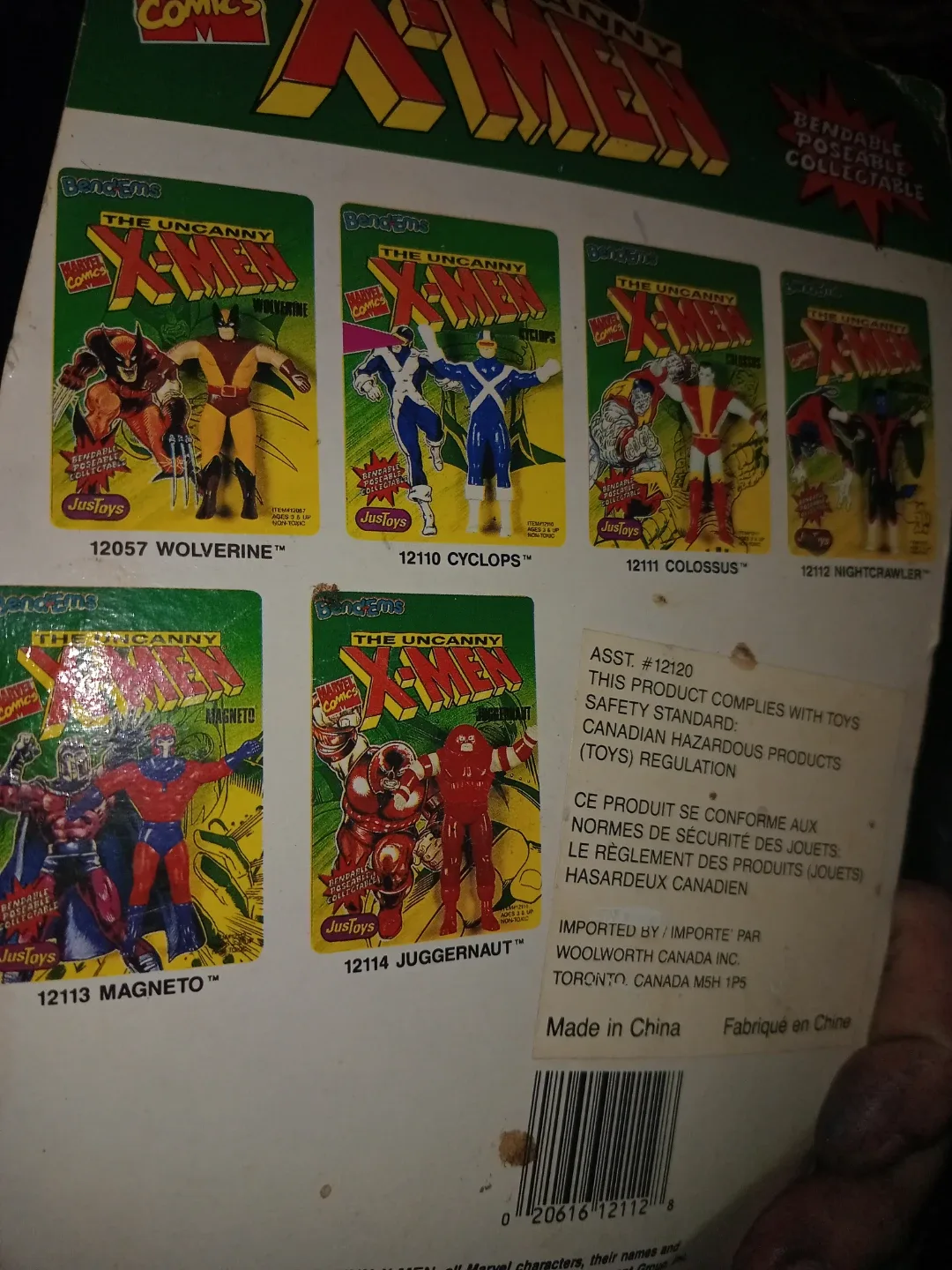 Vintage Bend-Ems X-Men Nightcrawler Action Figure image indicator(3)