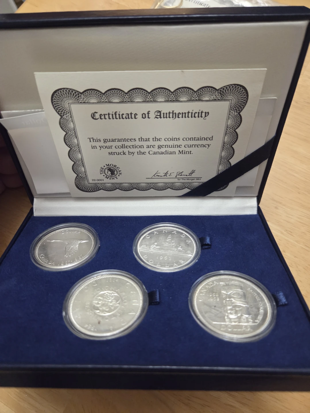 Canadian Mint Coin Collection with Authenticity Certificate