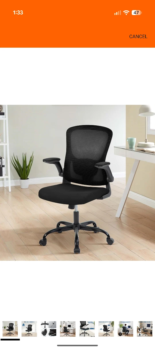 Ergonomic Office Chair - Black - photo 4