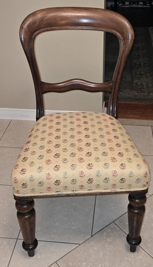 Antique Balloon Back Chair