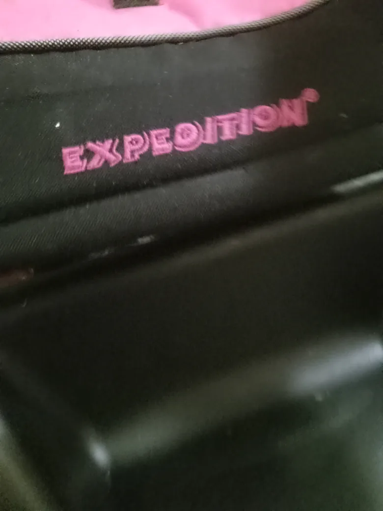 Expedition Baby Stroller - Pink & Black