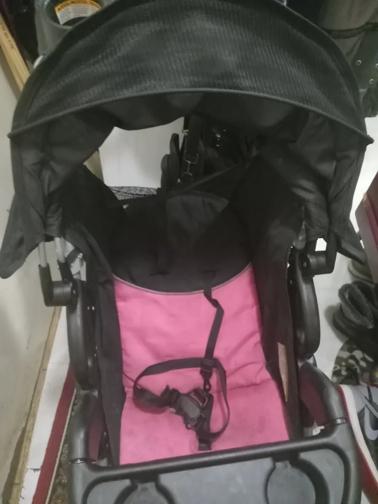 Expedition Baby Stroller - Pink & Black image indicator(4)