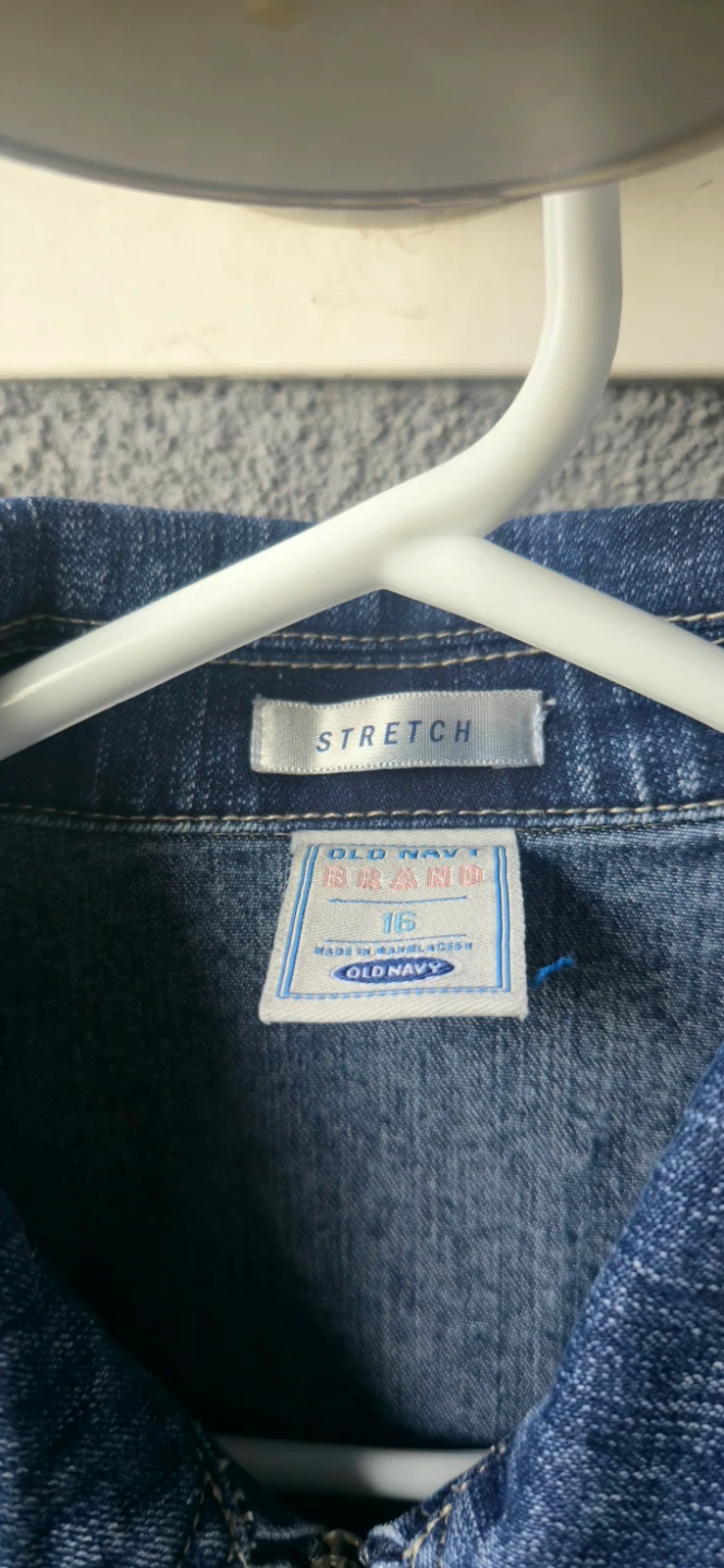 Old Navy Denim Dress - Girls Size 16 - photo 3