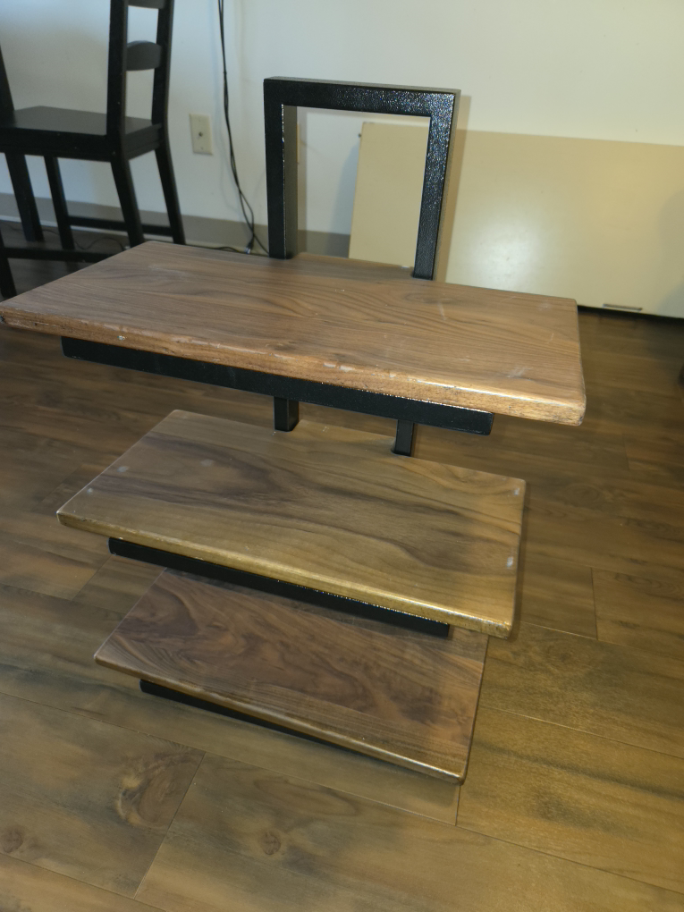 Wooden 3-Tier Plant Stand - photo 2