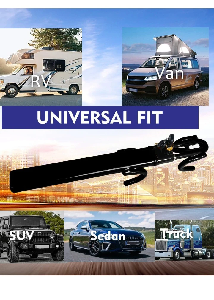 Adjustable Password Steering Wheel Lock - Universal Fit - photo 4