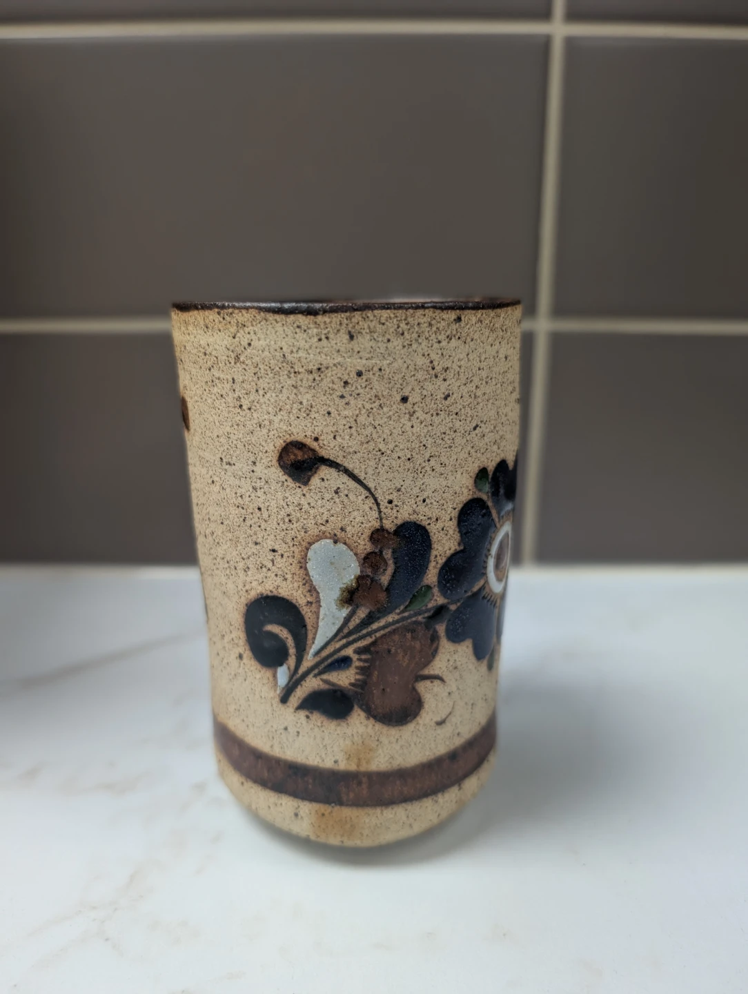 Handcrafted Mexican Pottery Cup - photo 2