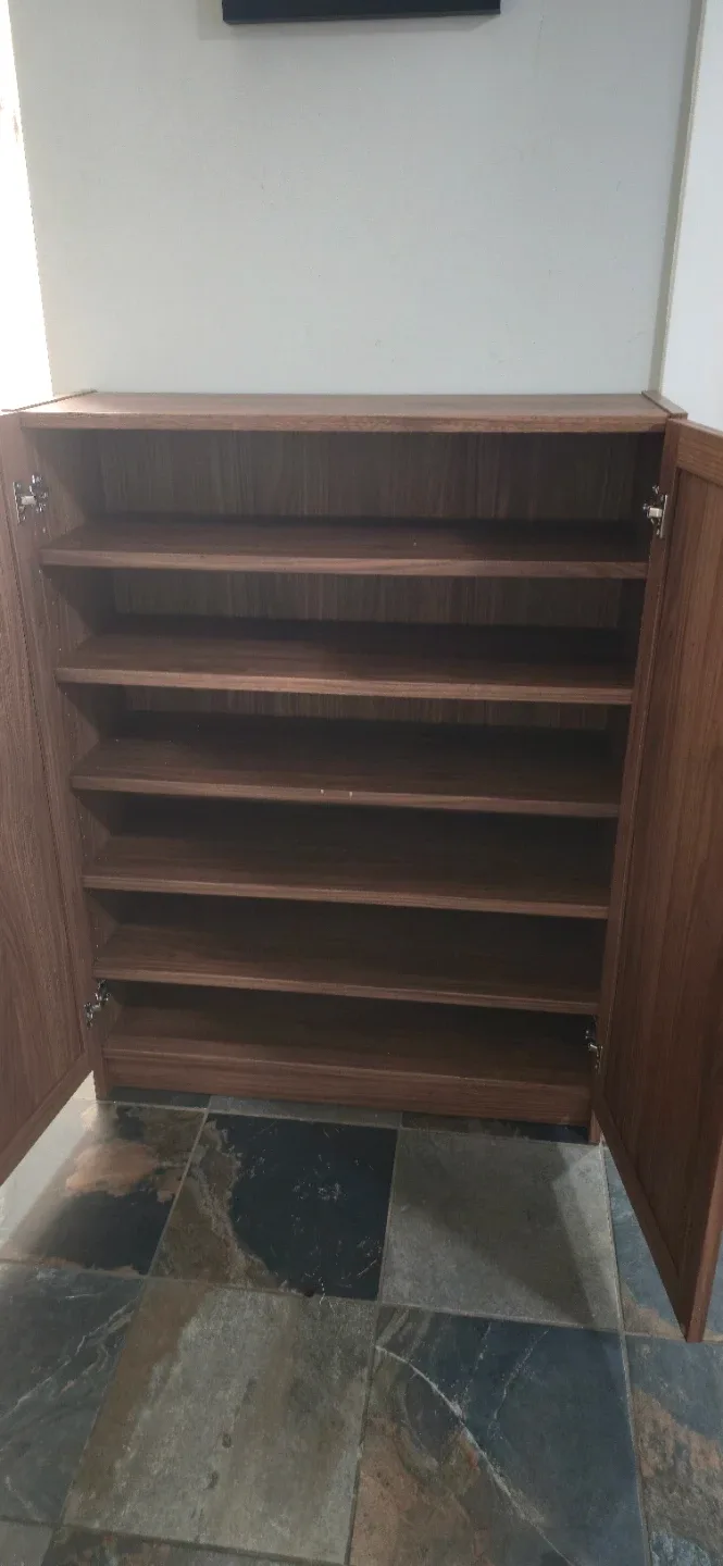 Brown Wooden Cabinet with Doors image indicator(2)