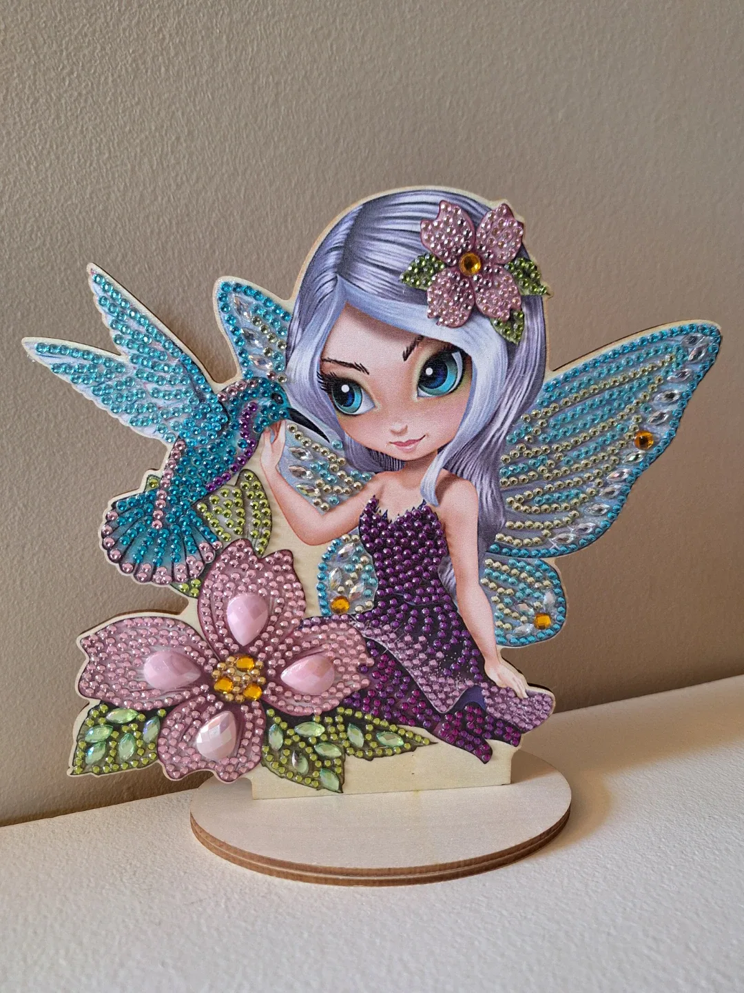 Wooden Pixie Diamond Art
