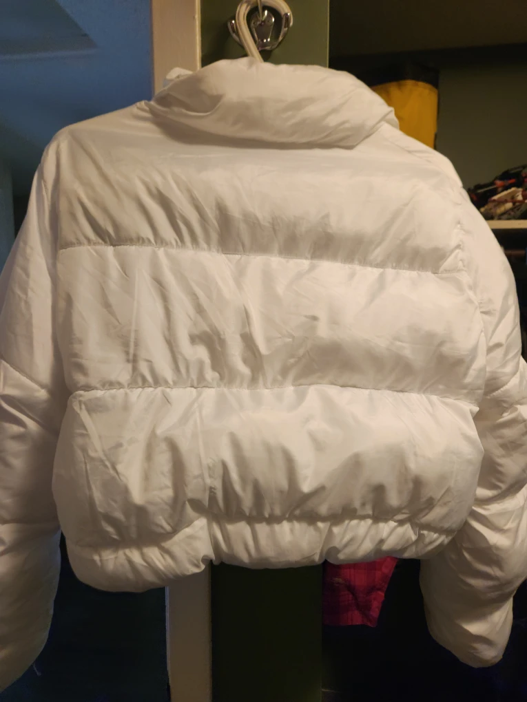 Girlfriend Puffer White Jacket - photo 2