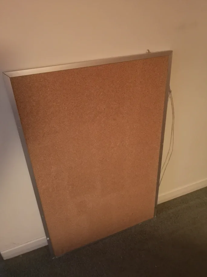 Cork bulletin board