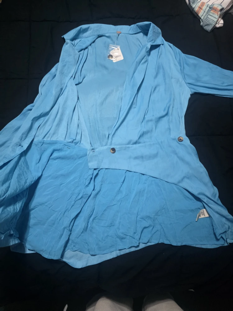 Free People Blue dress 👗 Size M - photo 3