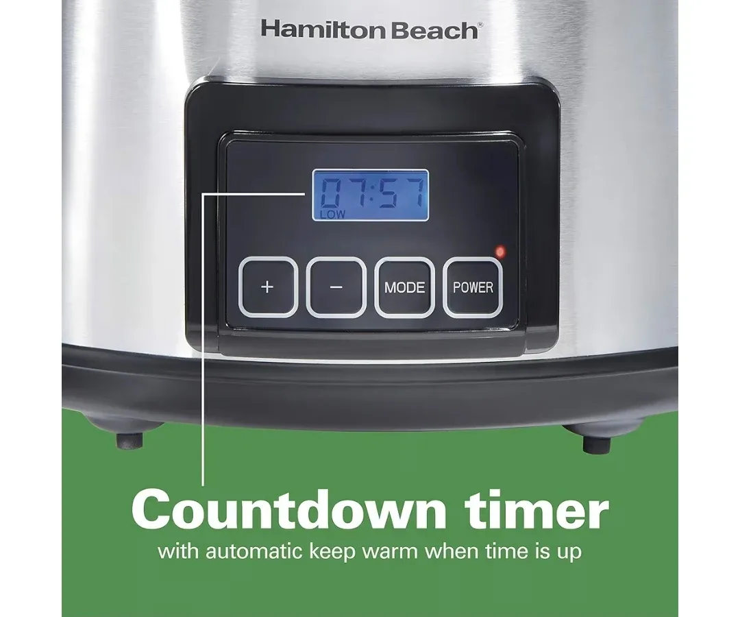 Hamilton Beach 6-Quart Slow Cooker - Like New! image indicator(2)