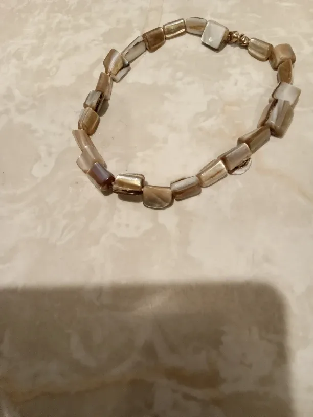 Mother Of Pearl Necklace/Anklet image indicator(2)