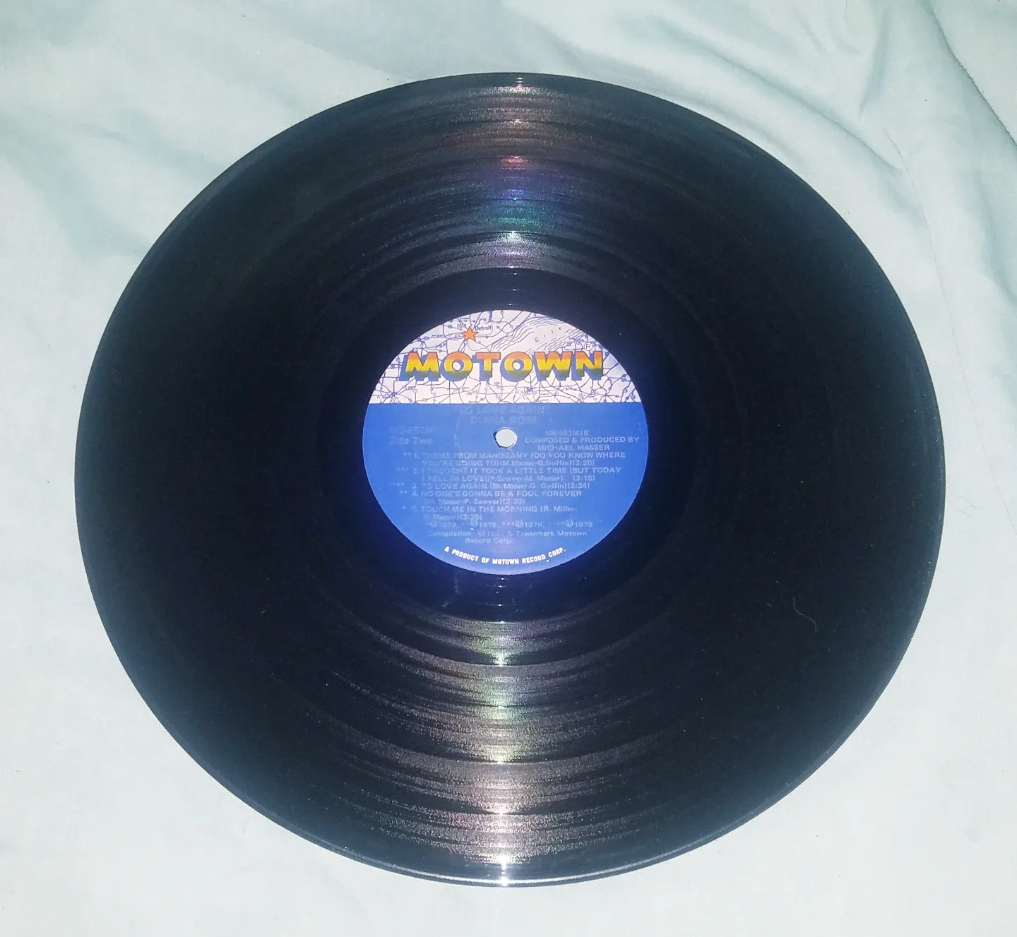 Diana Ross To Love Again VG + Vinyl LP 1981 Motown Records image indicator(4)