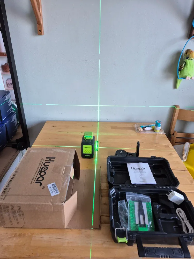 Huepar B03CG 3D Laser Level Kit