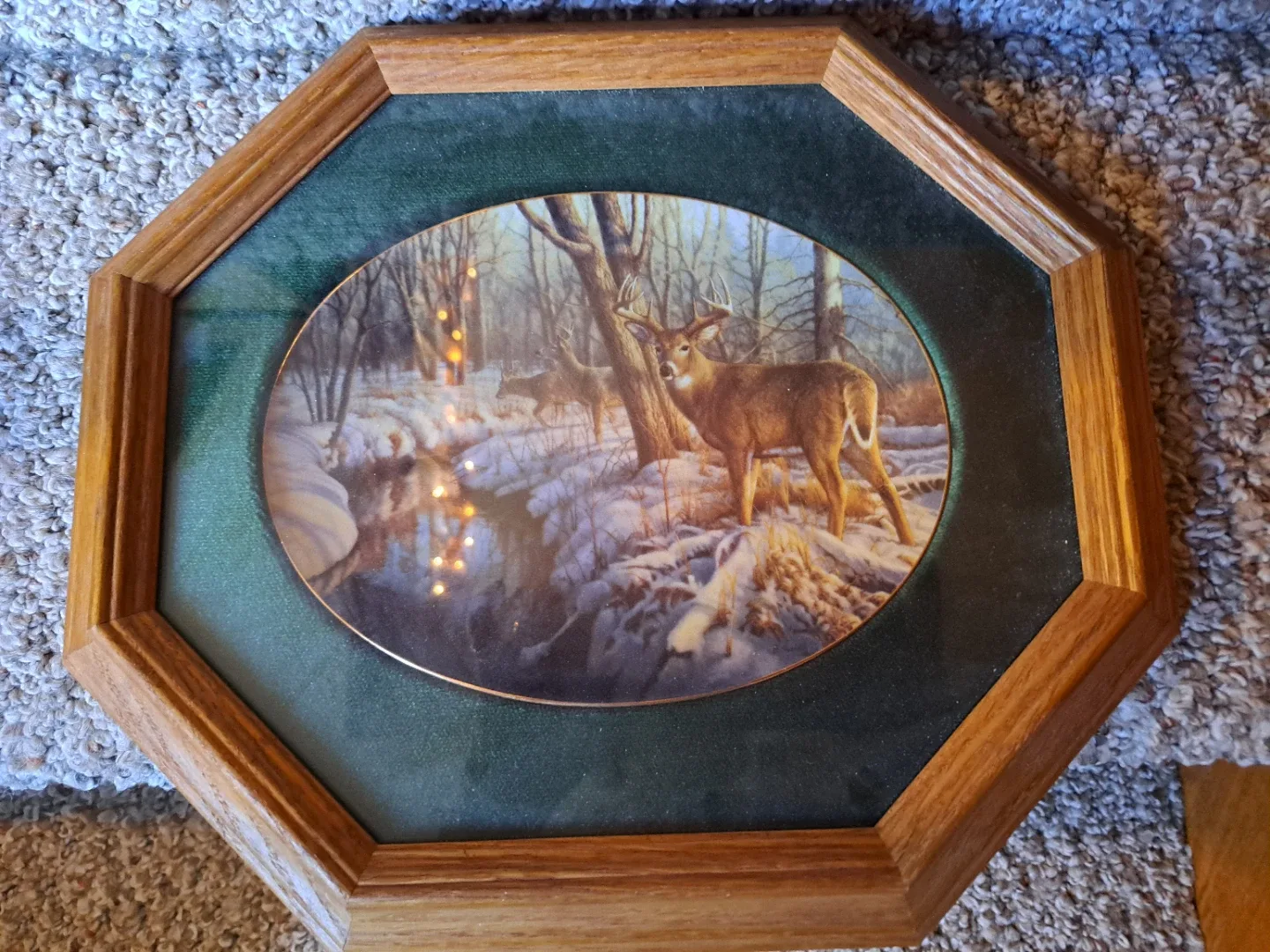 Bradford Exchange "Winter's Calm" Plate