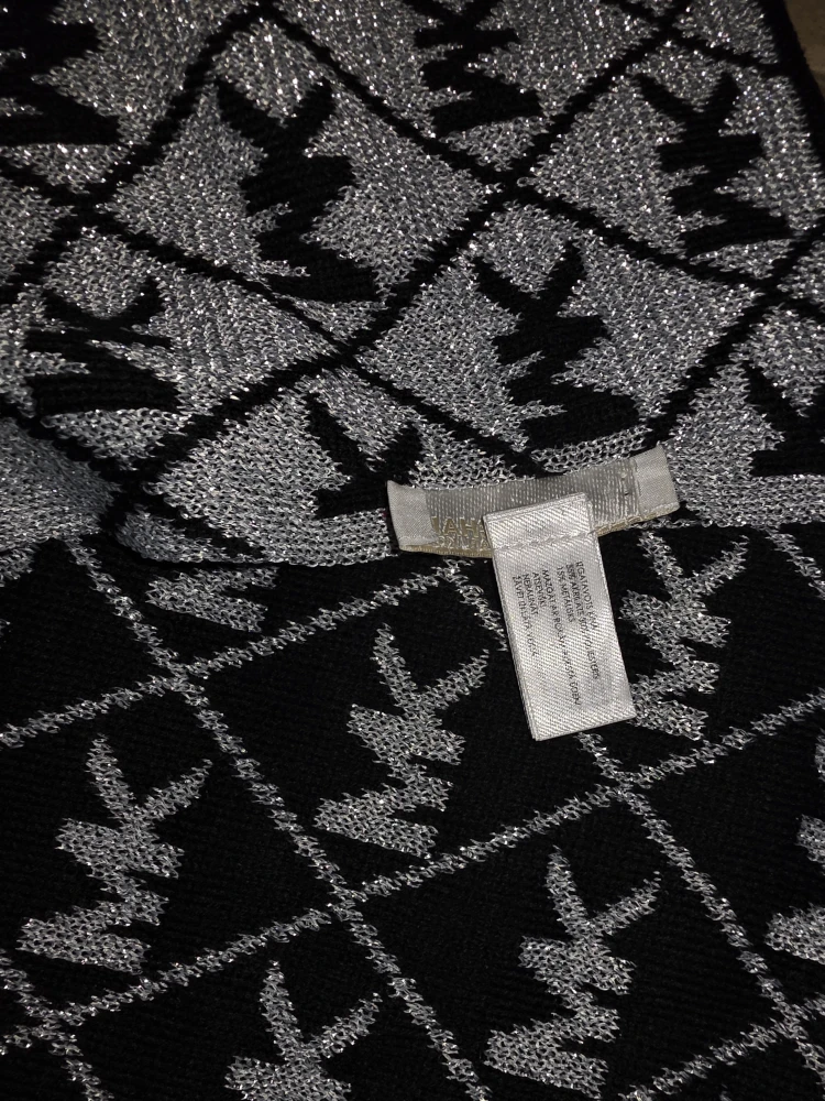 Michael Kors Black & Silver Scarf - photo 3