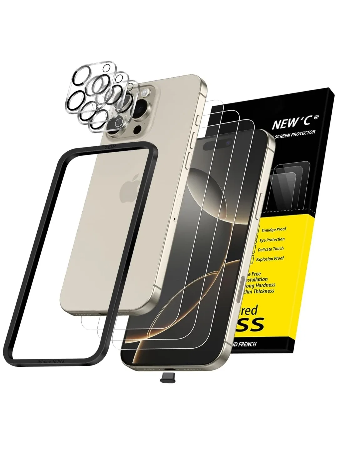 NEW'C iPhone 16 Pro Screen Protector
