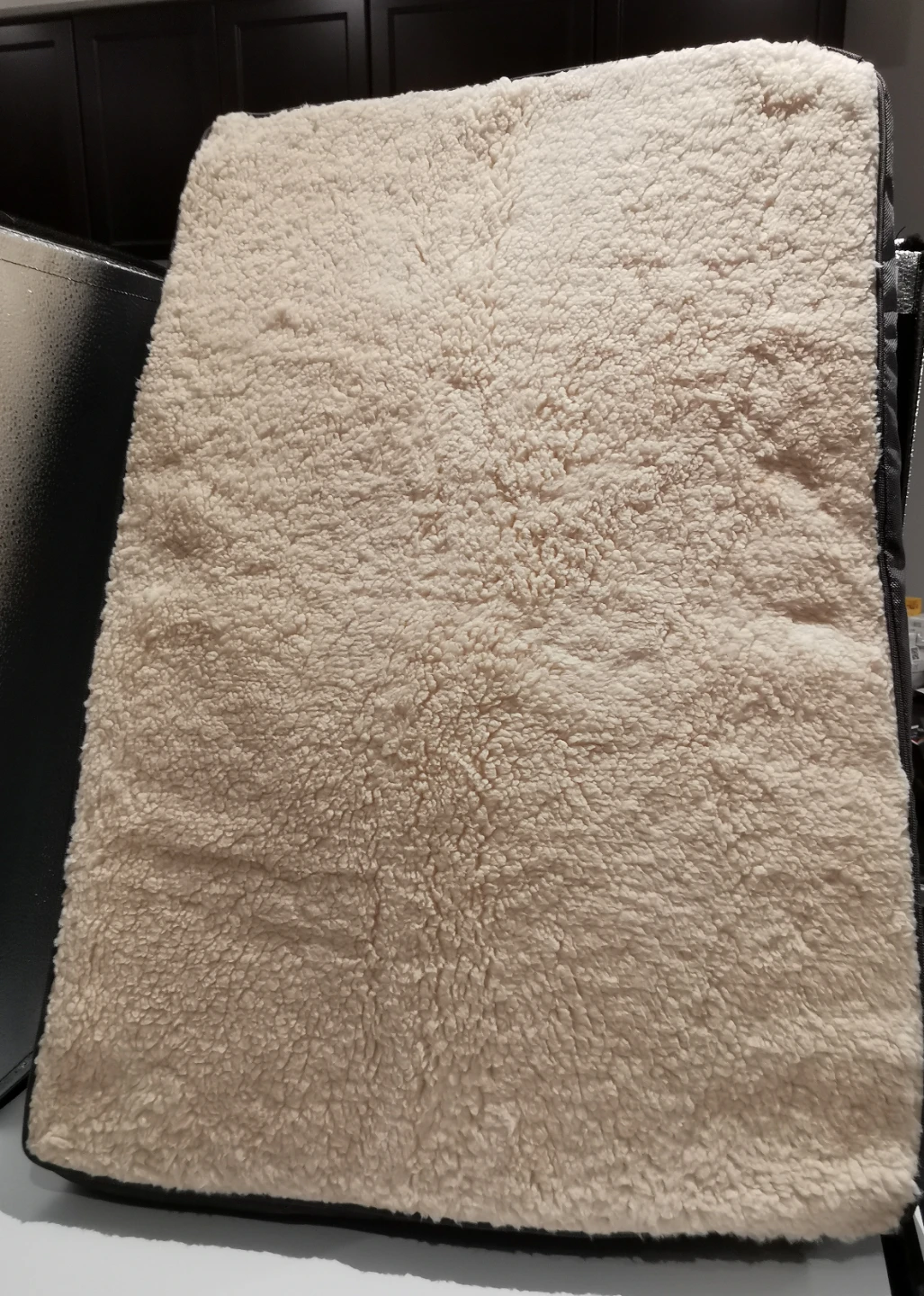 Bedsure Comfy Pet Bed - Grey Medium