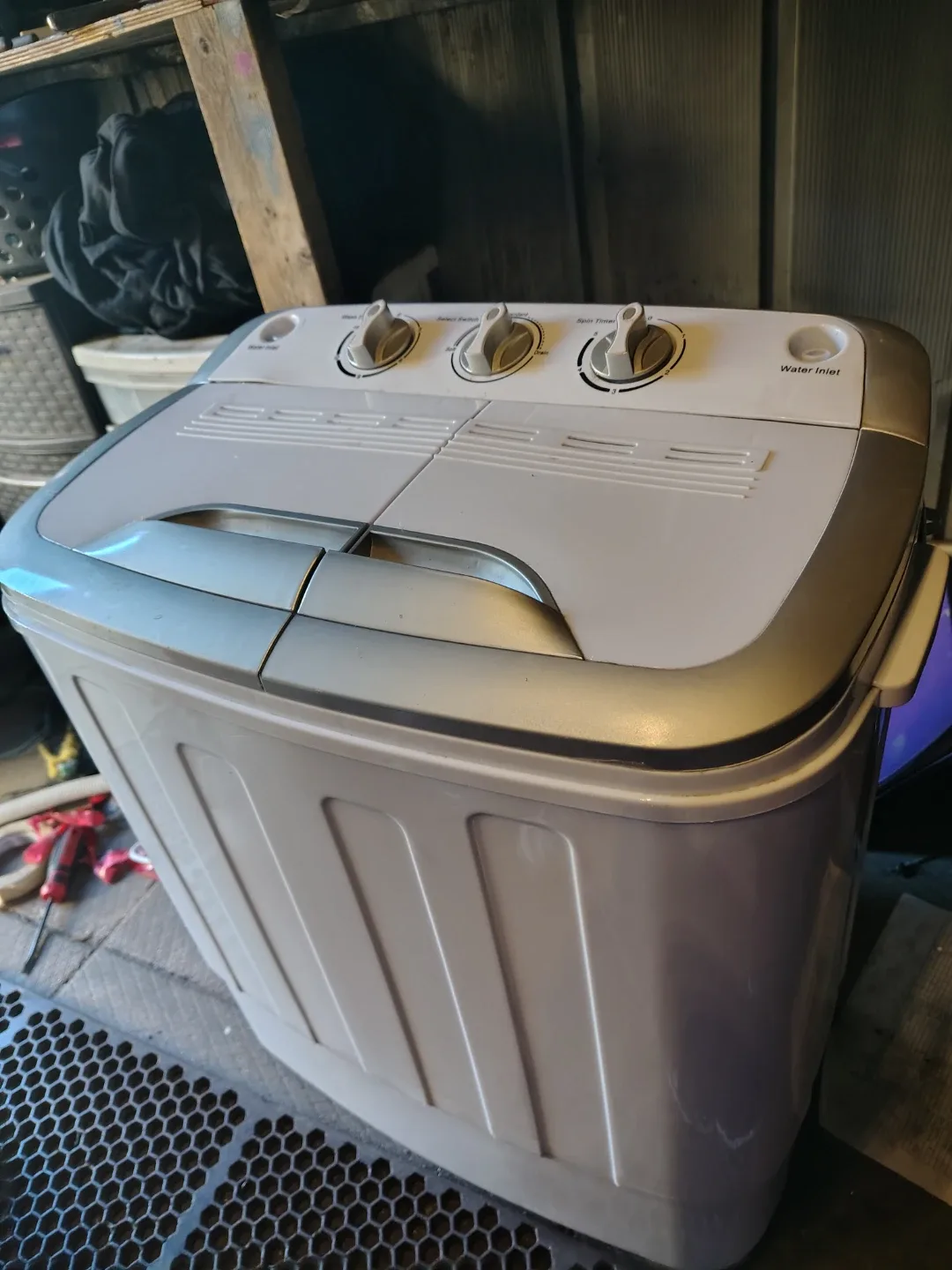 Portable Twin Tub Washing Machine image indicator(2)