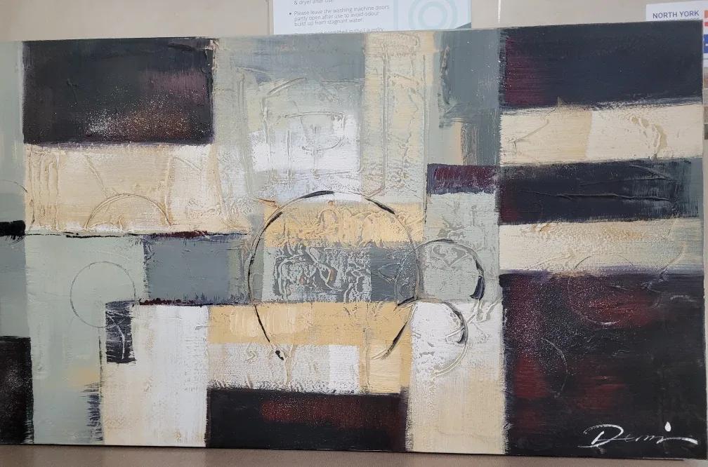 Abstract Painting Wall Art 60x120 cm🥕 thumbnail