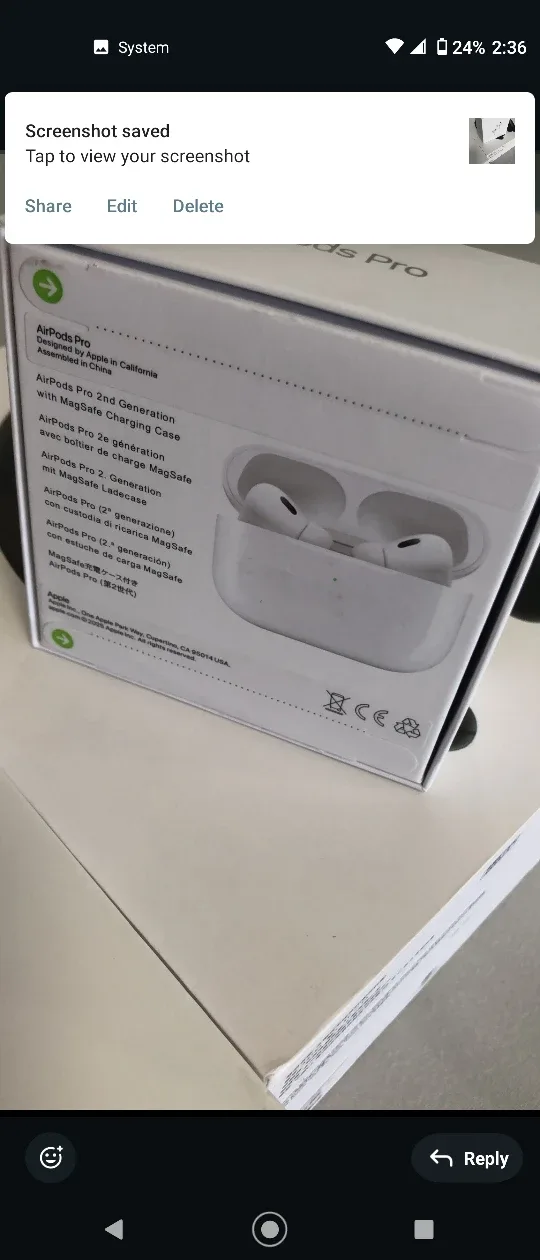 New Apple AirPods Pro 2nd Generation image indicator(2)