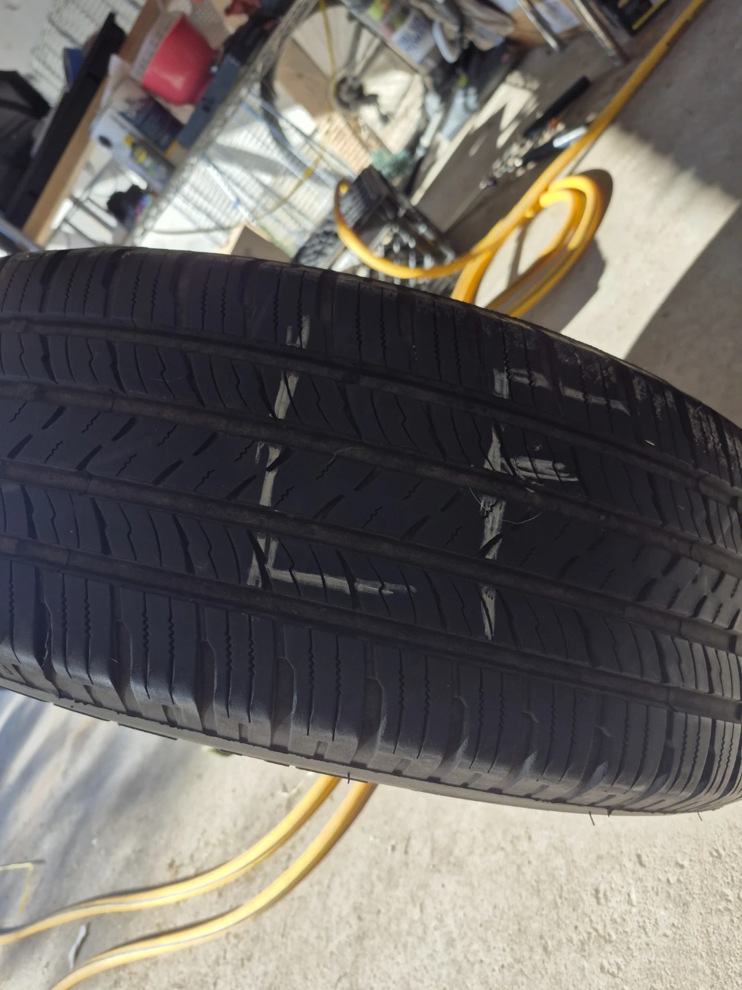 Ecovision 235/65R17 M+S Tires with kia rims . For suv - photo 2