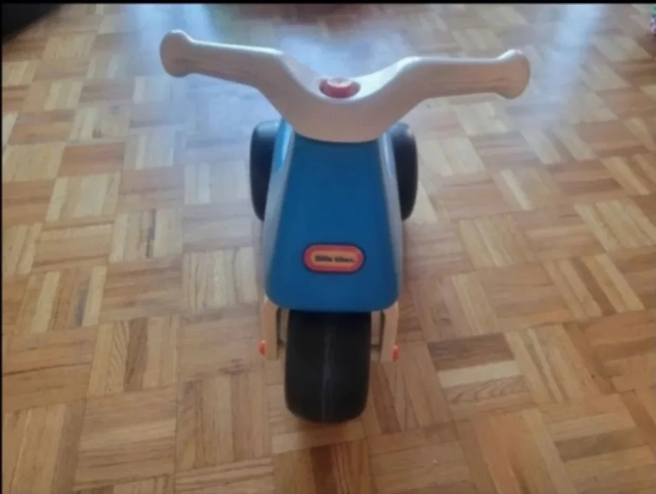 Little Tikes Blue Ride-On Motorcycle