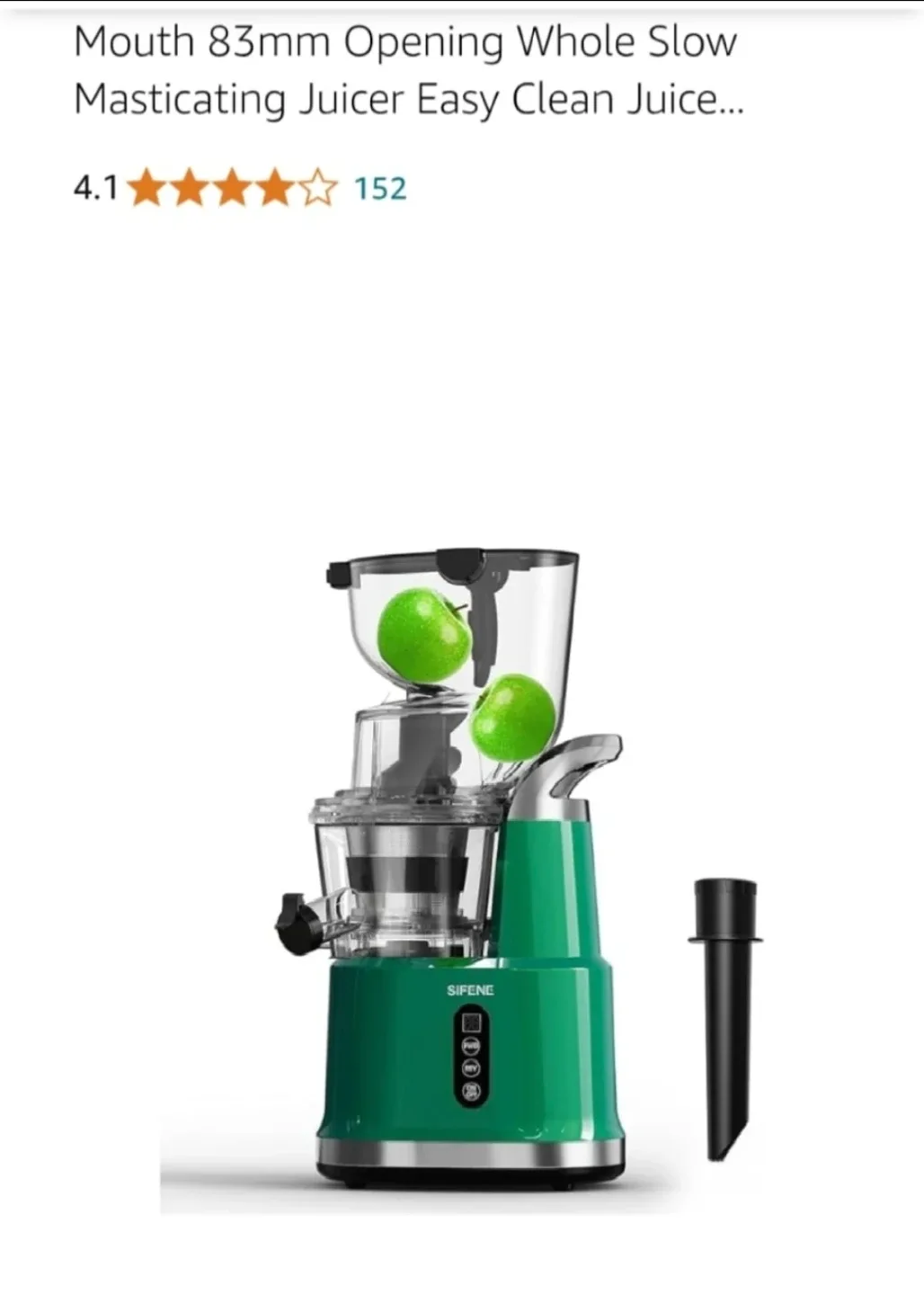 Juicer - brand new in box image indicator(6)